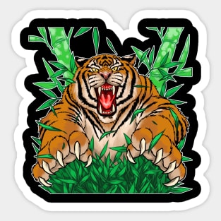 Wild Tiger Sticker